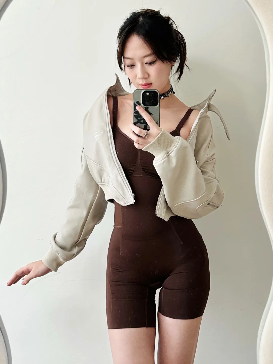 人生建议:一定要穿一次辣妹塑身连体衣！！！