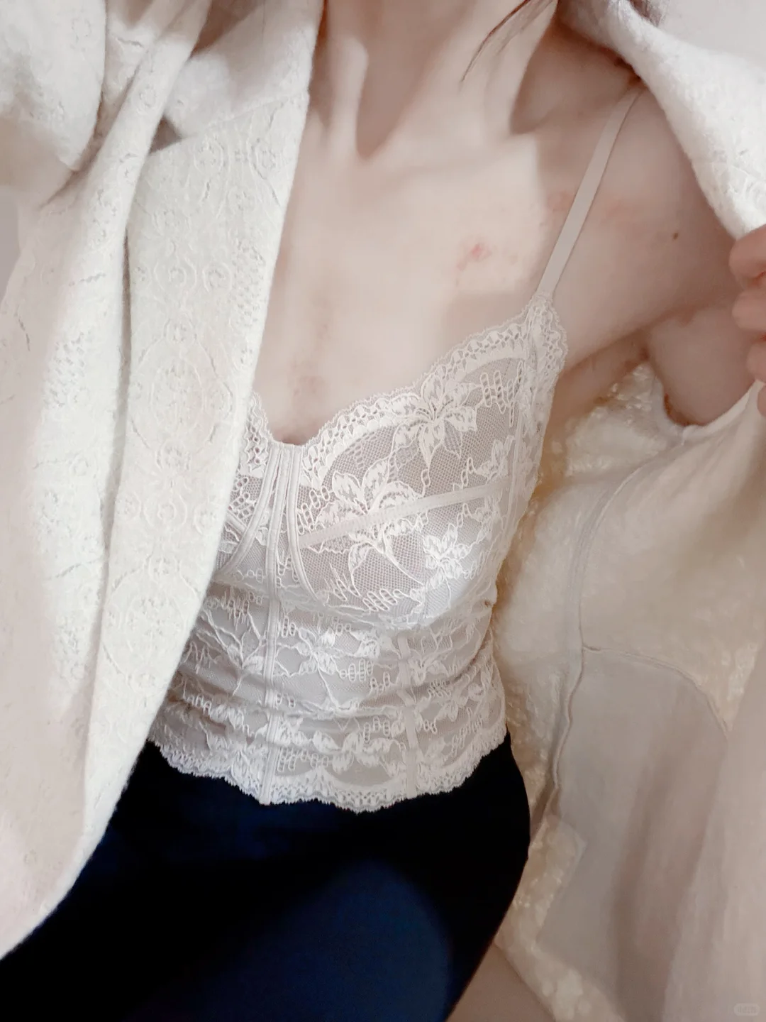 蕾丝吊带🤍🤍🤍