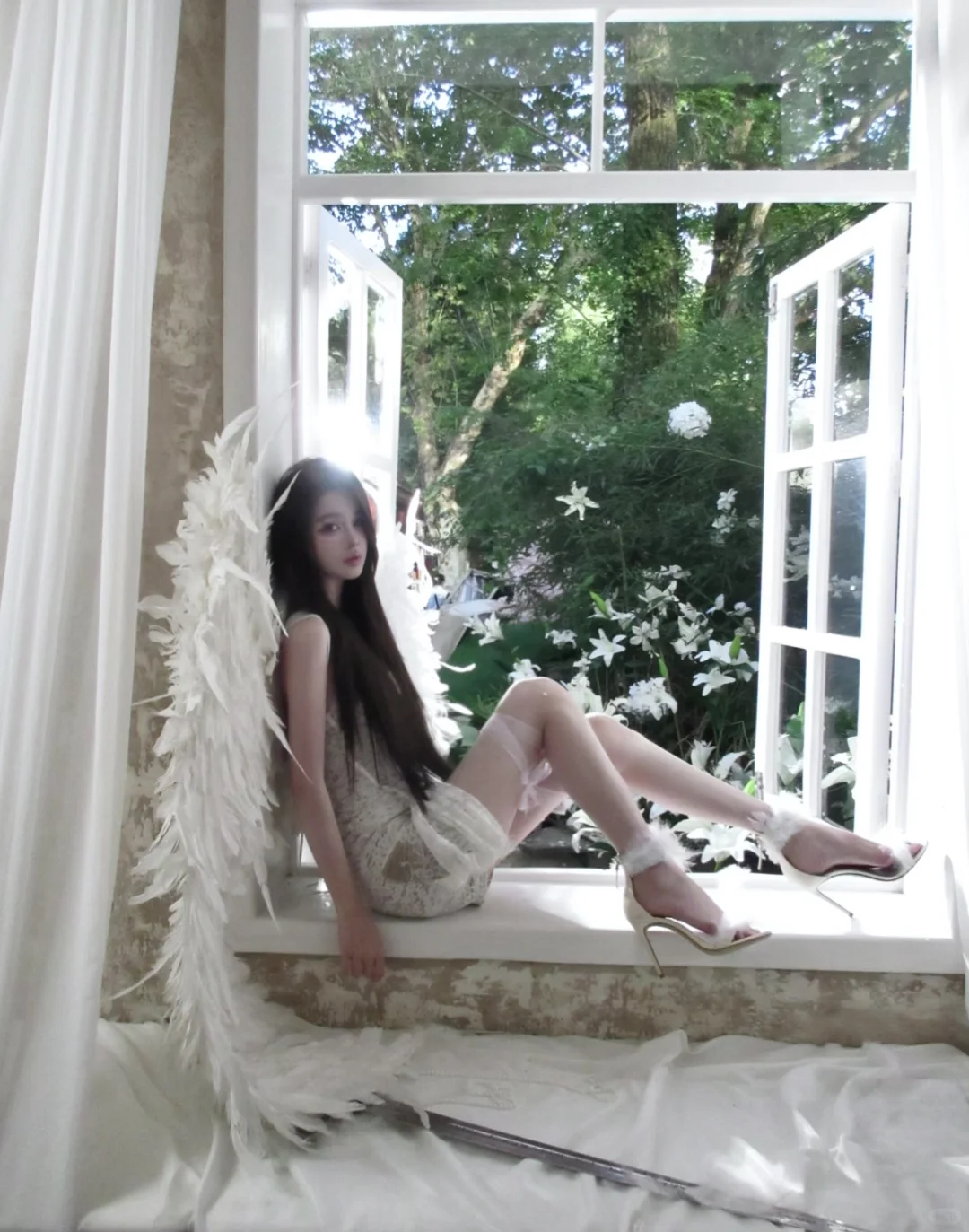 天使降临人间、纯欲天花板！