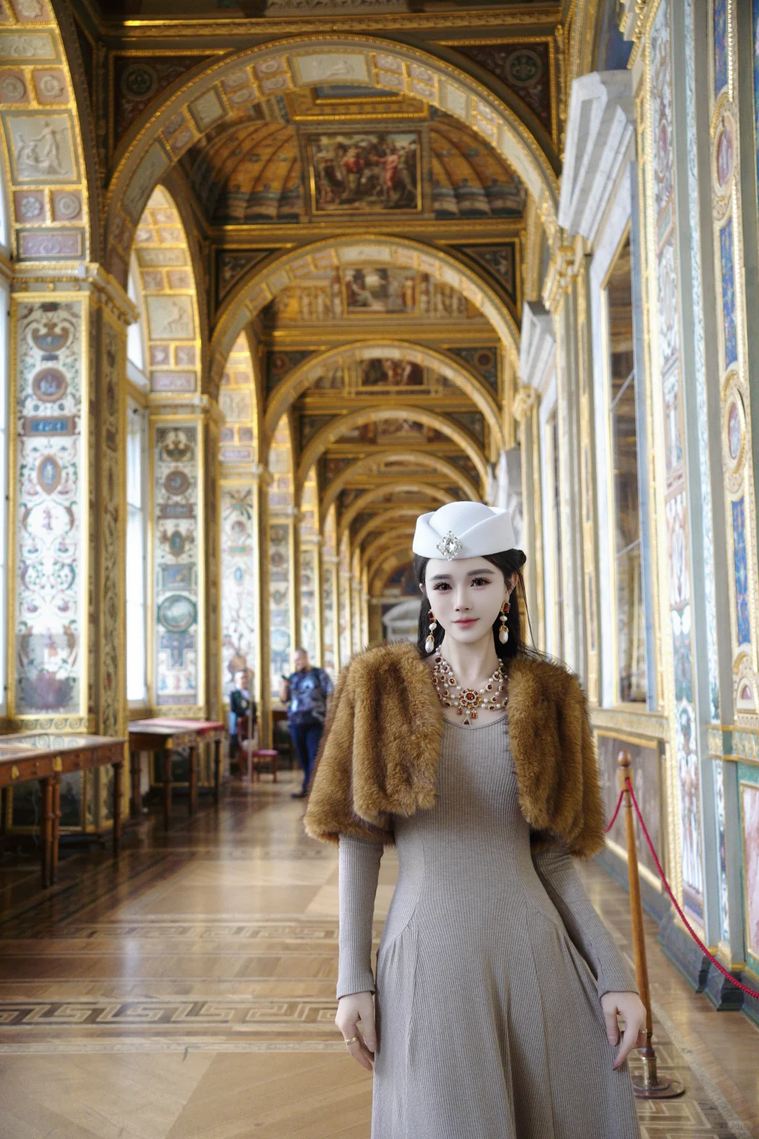 🇷🇺穿漂亮裙子到冬宫真的会收费10000🦌