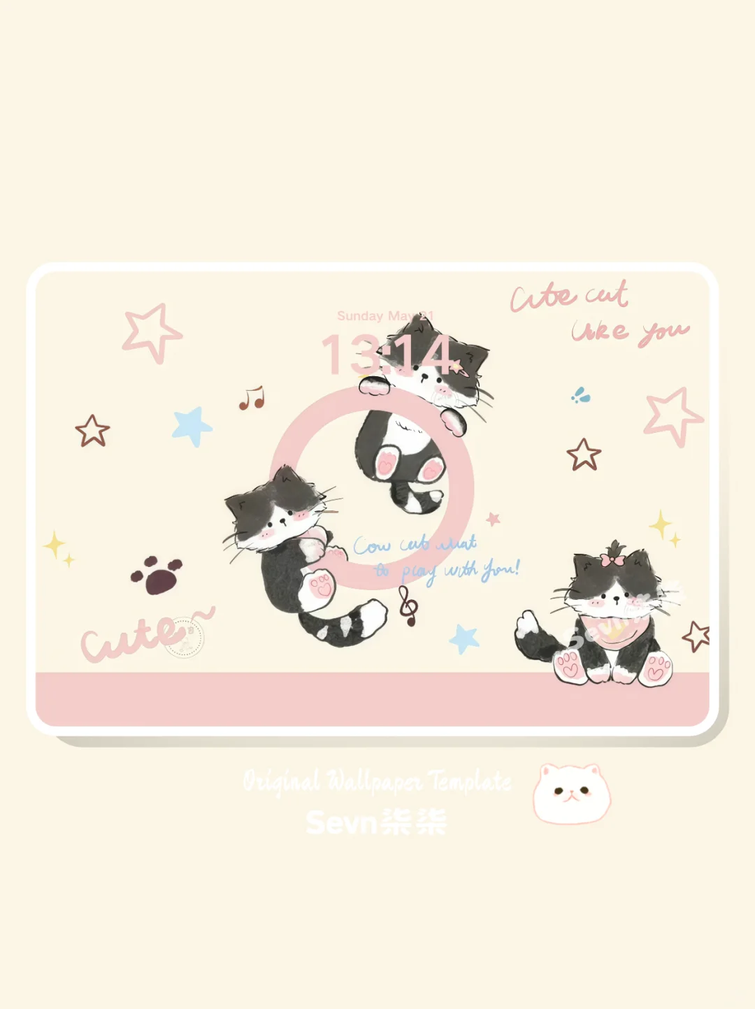 053|奶喵星综|iPad壁纸𐙚⊹₊⋆☆