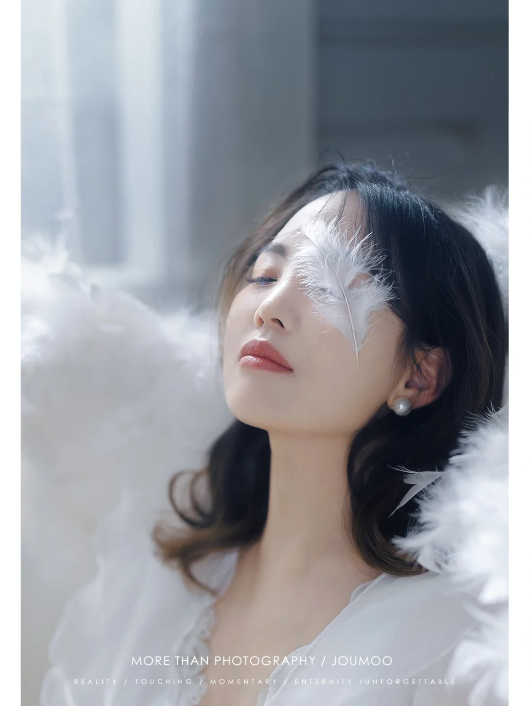 拍了超仙的天使写真，选哪个做封面呢