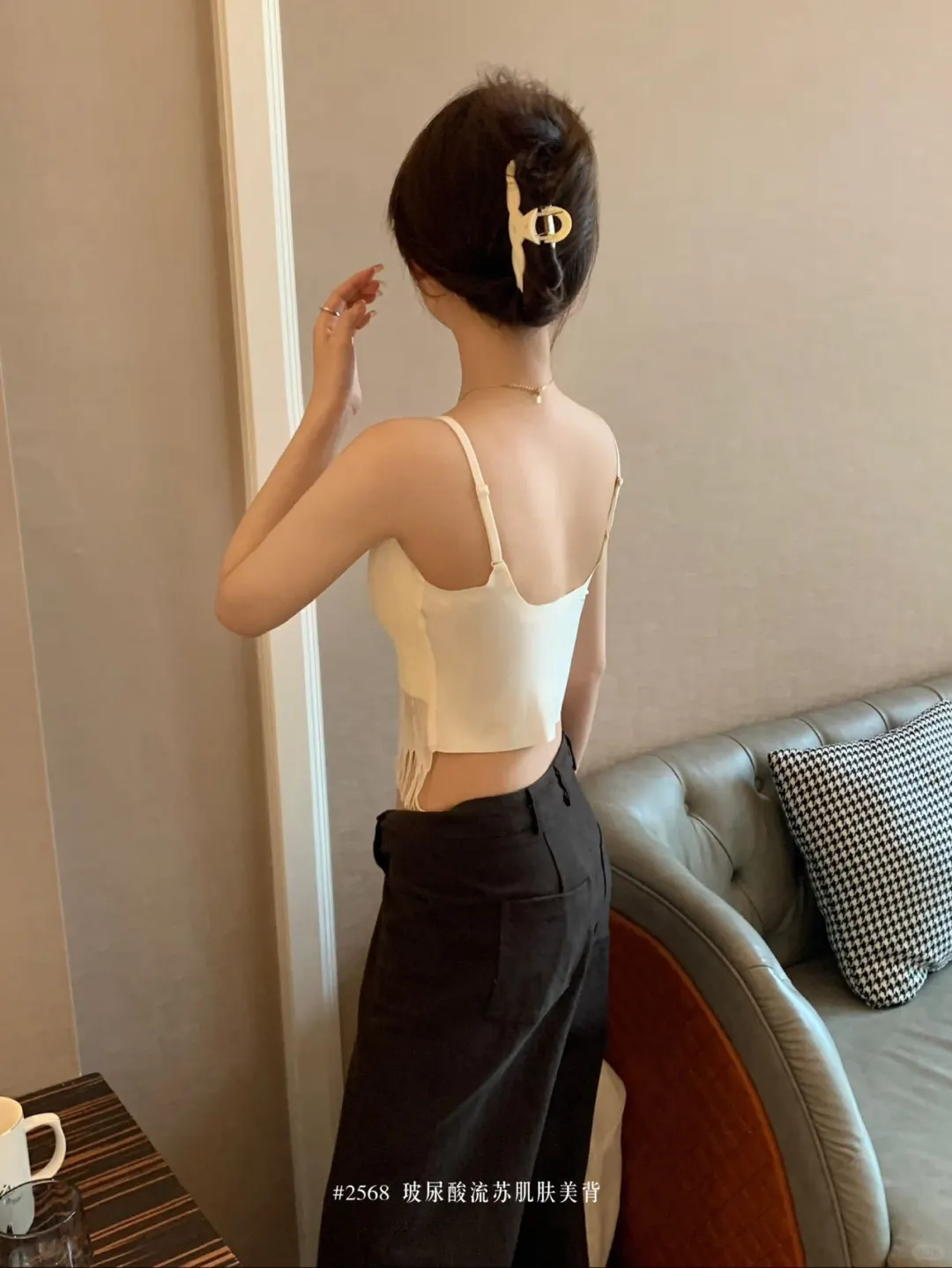 这款流苏蕾丝美背内衣太绝了💖