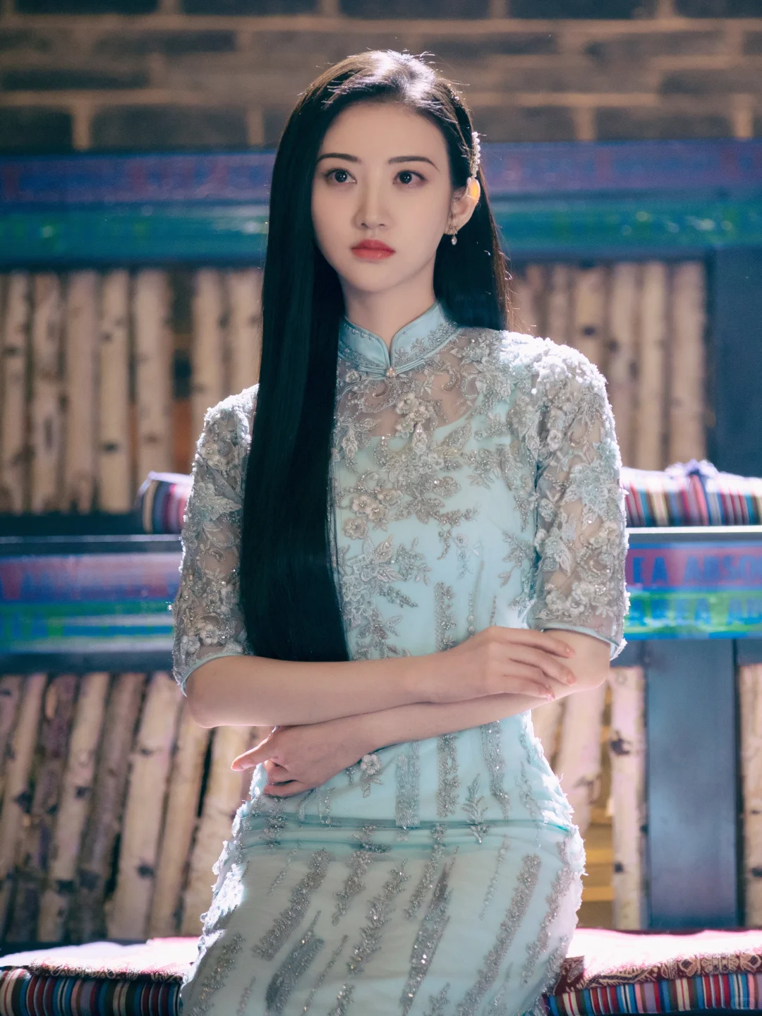 被女明星的中式旗袍穿搭狠狠拿捏了👍