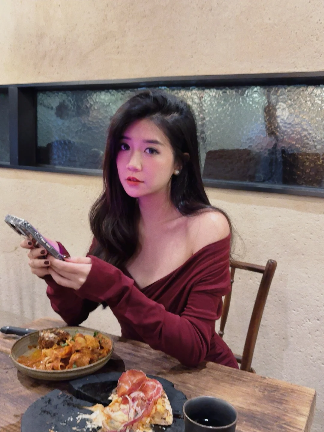 致命酒红 风情万种💋穿上我的战袍