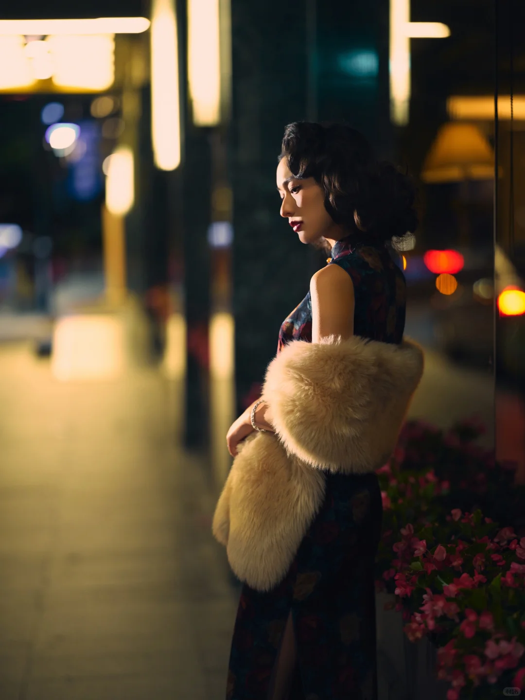 上海外滩🌃夜景旗袍写真｜尽显妩媚风姿～💋