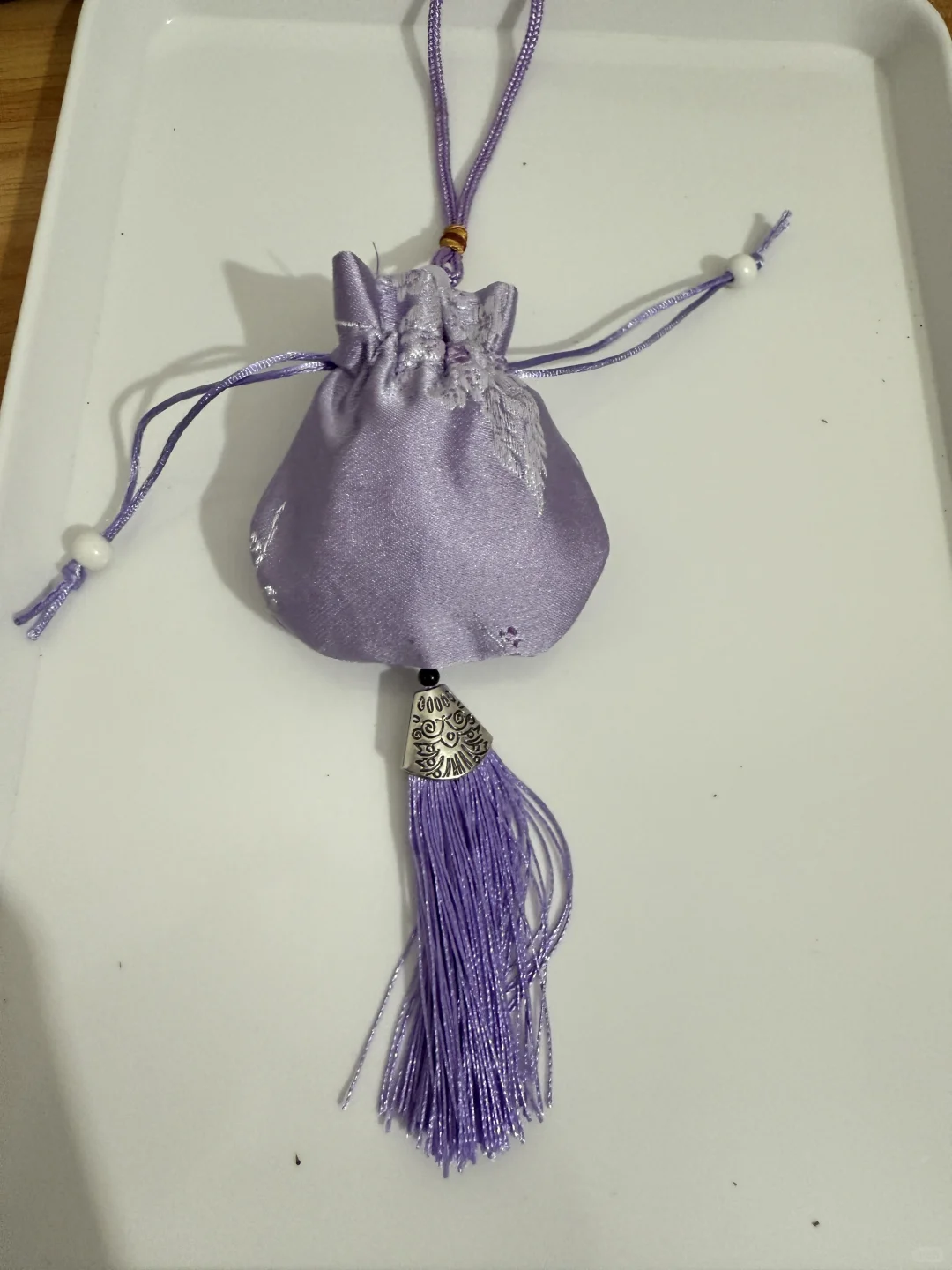 奇楠沉香刺绣挂饰手工香囊复古风手提袋女款