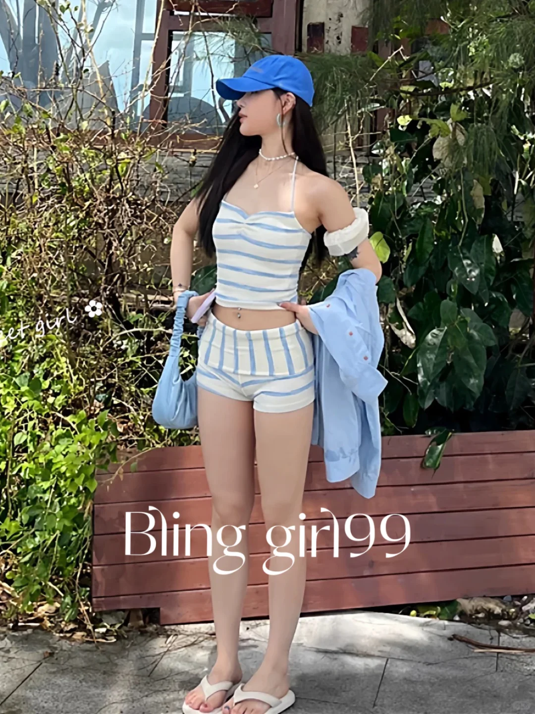 泳衣分享|海边度假穿搭🏖️条纹真的yyds