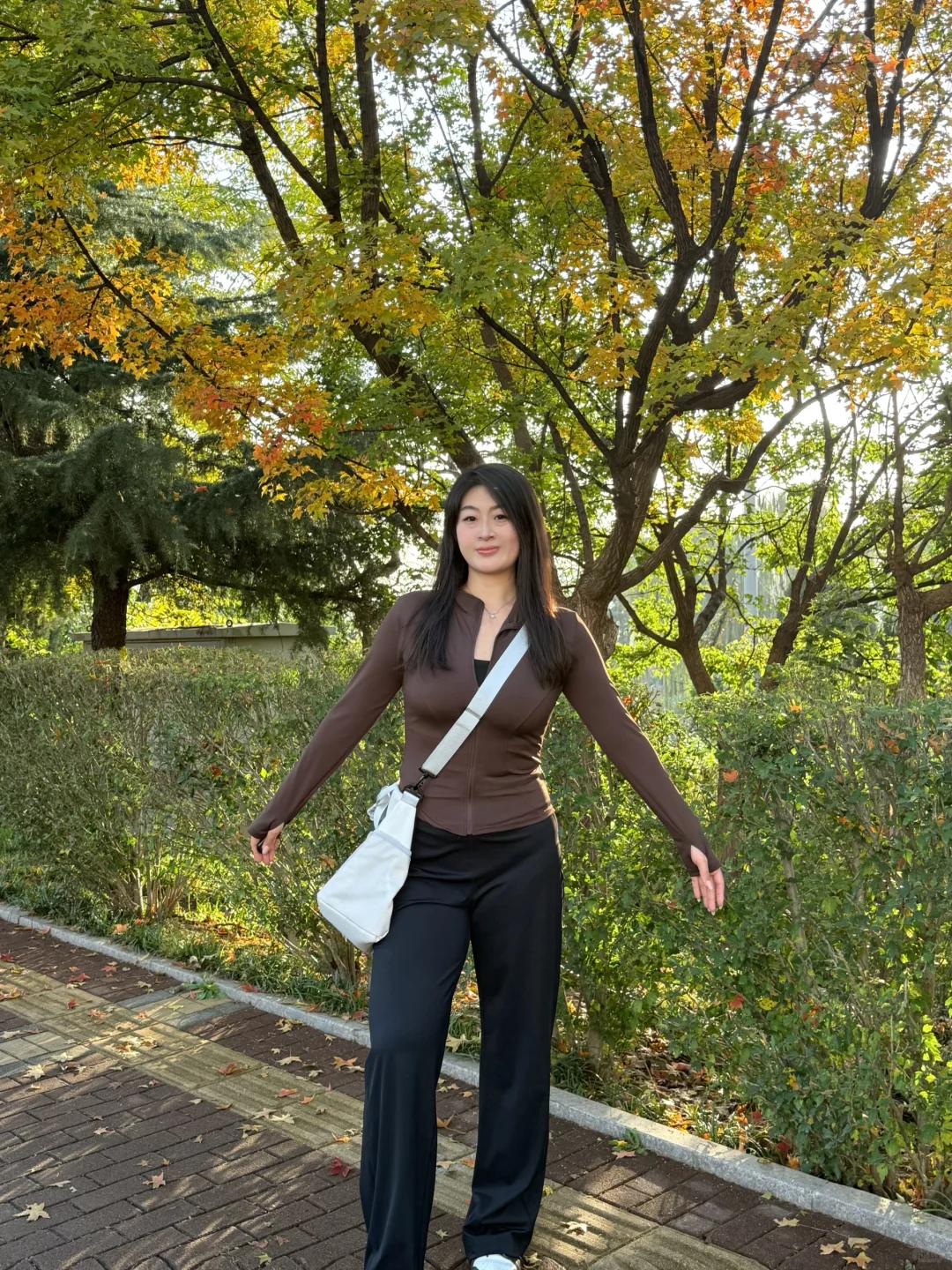 170斤｜大码女生巨显瘦的秋冬运动穿搭！🍂