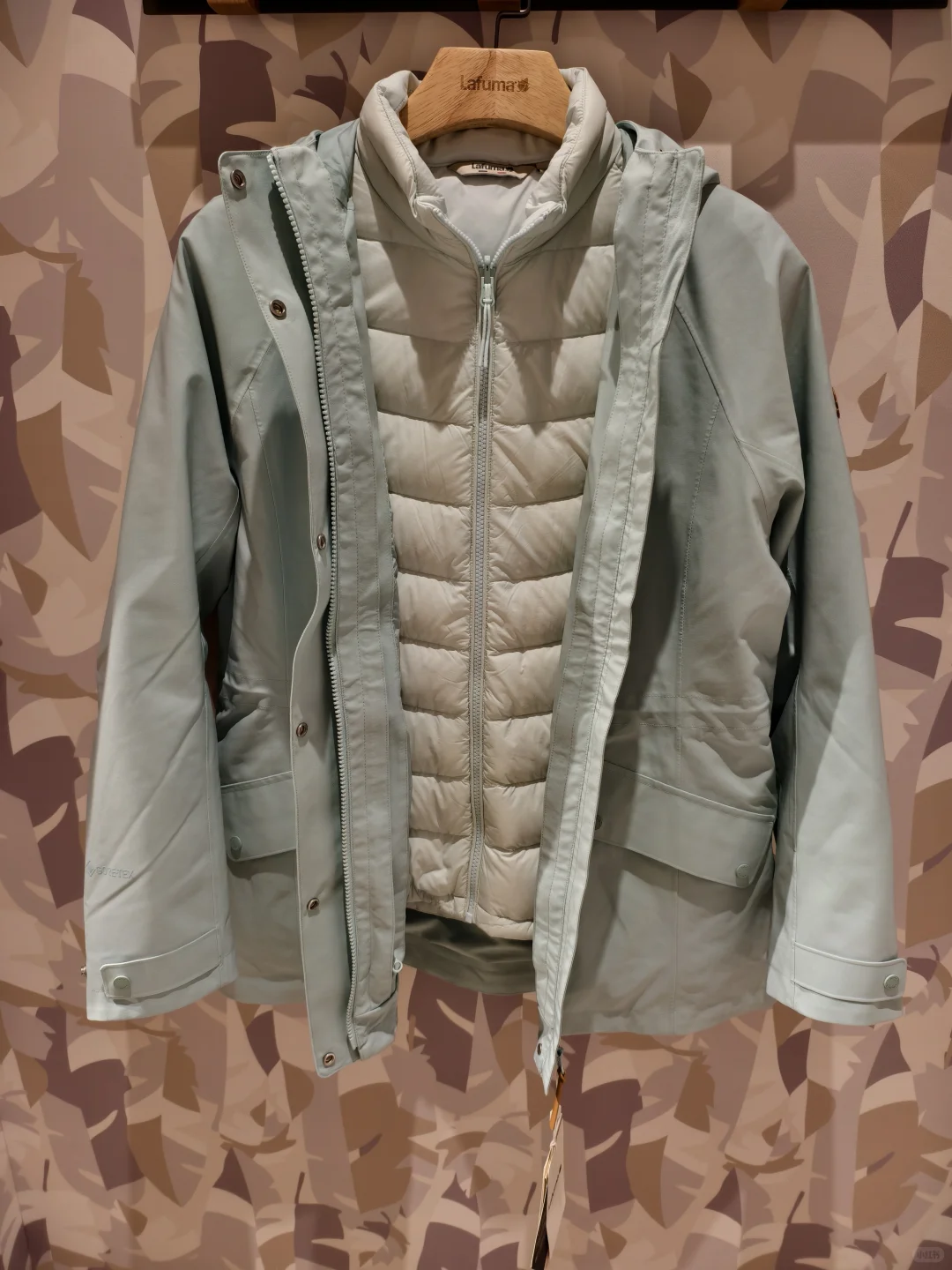 薄荷绿女士三合一