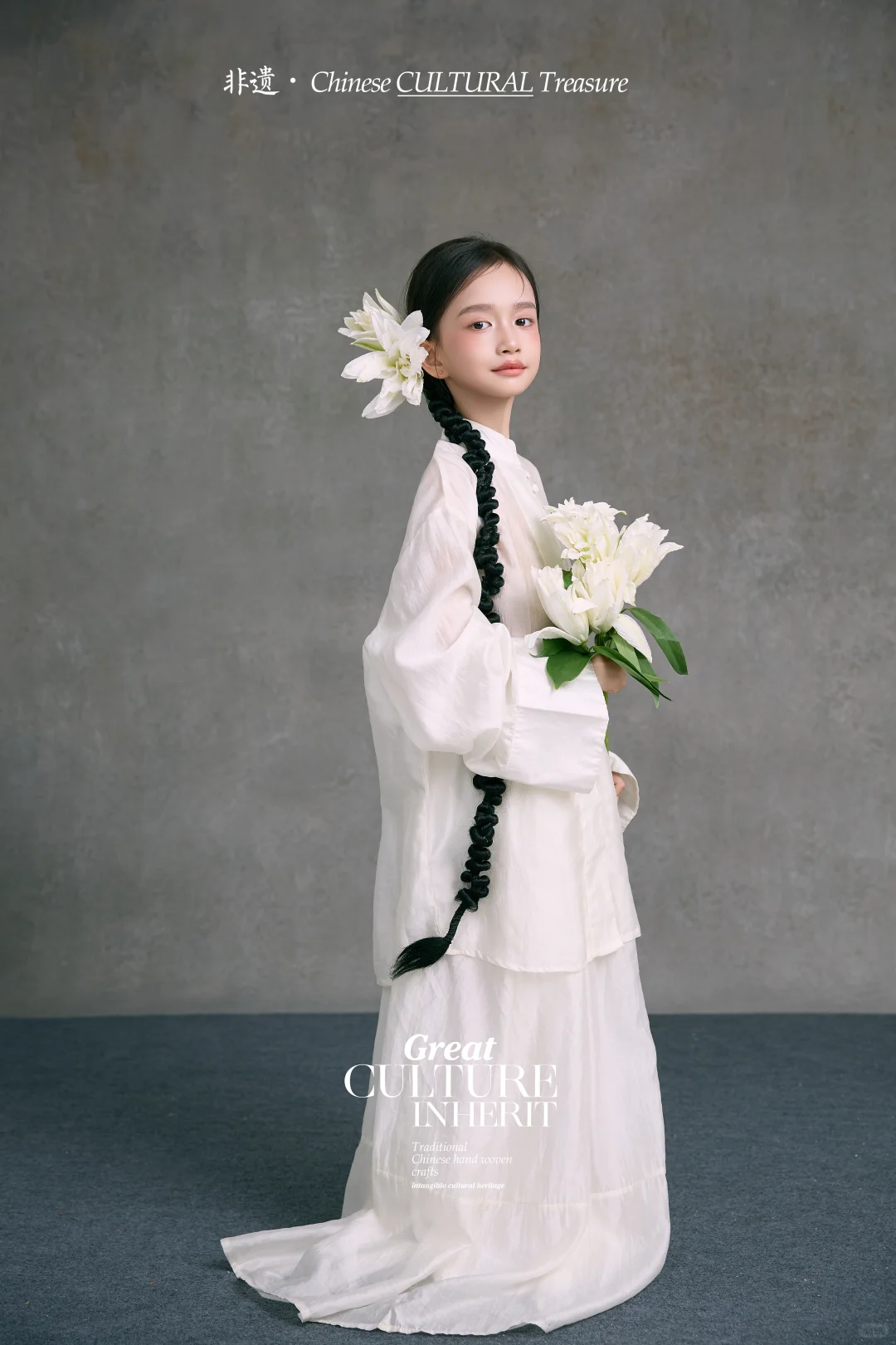 竹编帽檐下🎋藏着少女的东方诗意❗