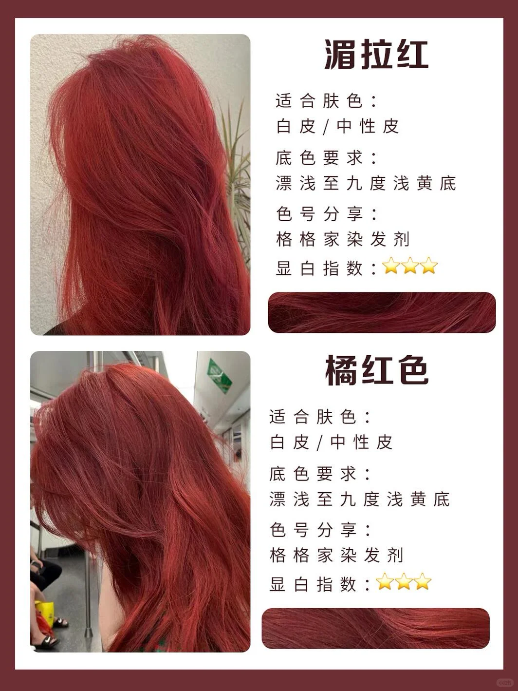 冬天约红色显得格外妖艳