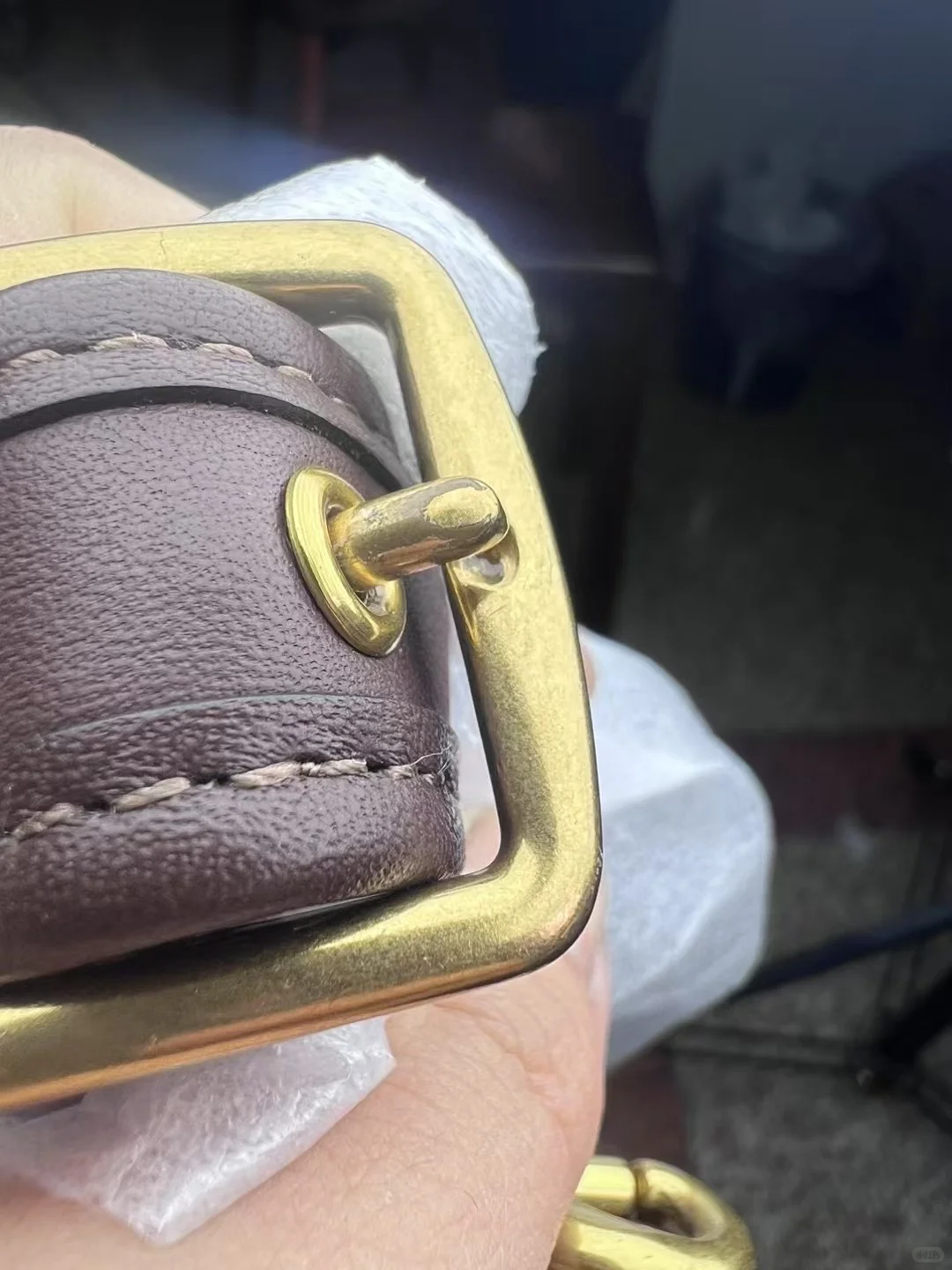 coach复古金五金修复过平台