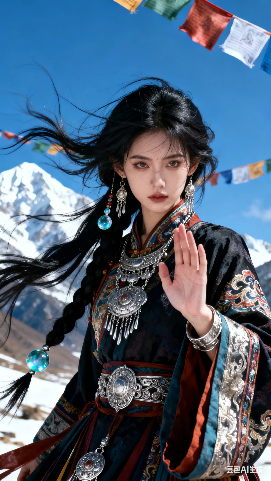 ❤️AI藏装写真大片来啦～