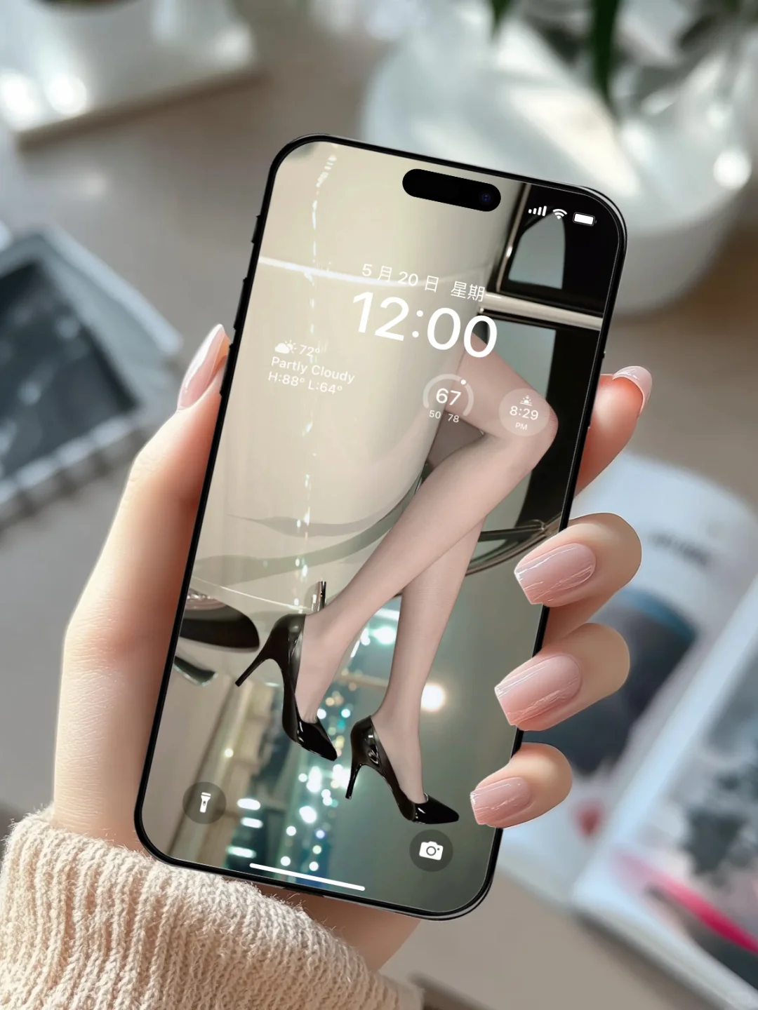 9张高清美女壁纸合集｜换上立马变高级