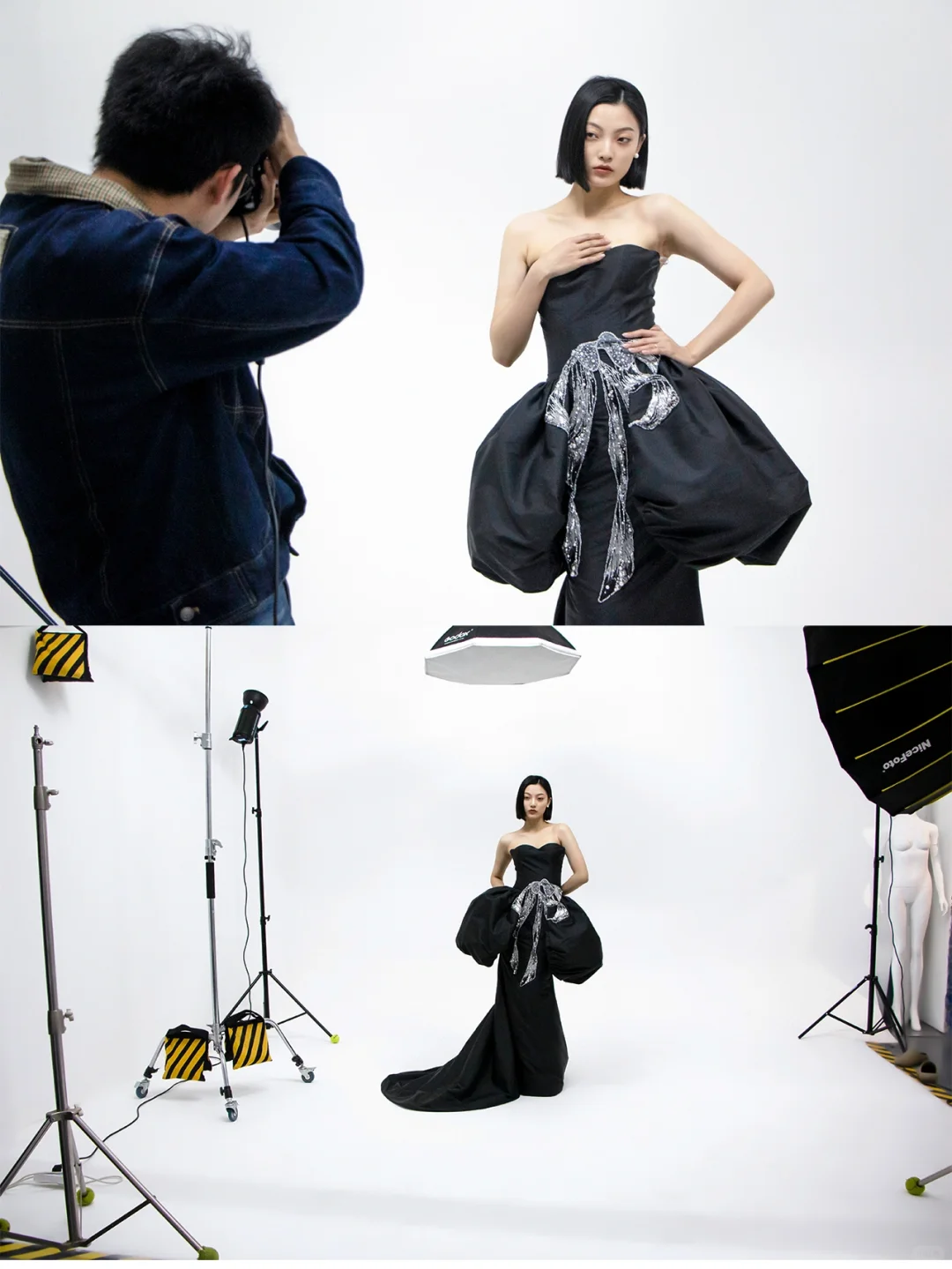 🎥左滑查看拍摄花絮，现场直播精彩幕后