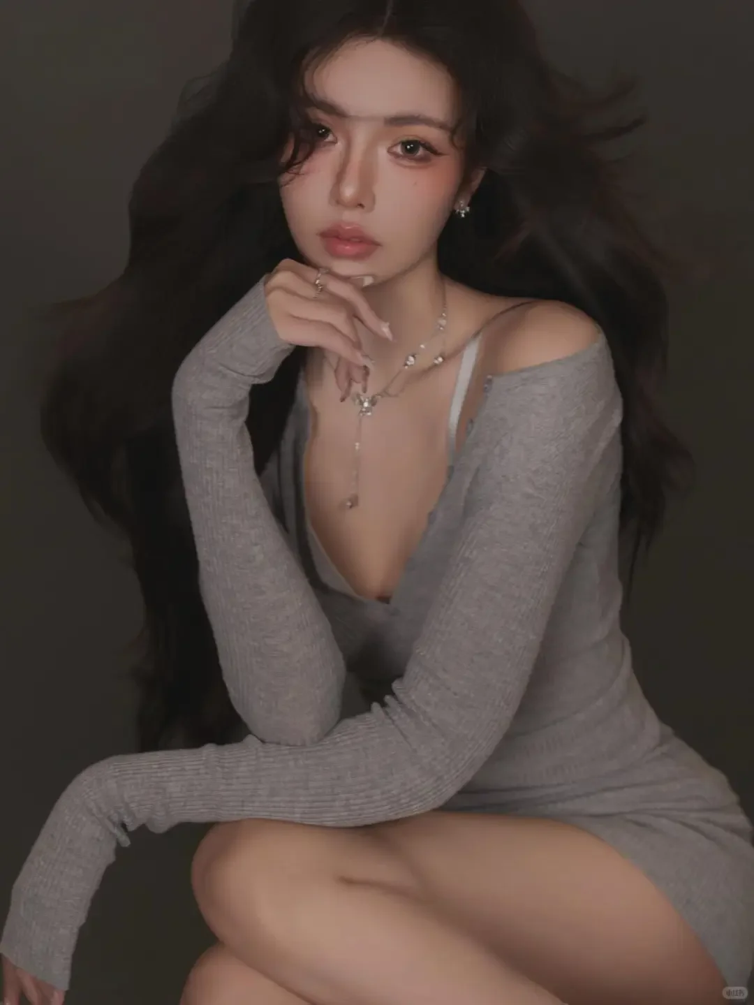 韩系柔情白月光☁️氛围感纯欲御姐写真