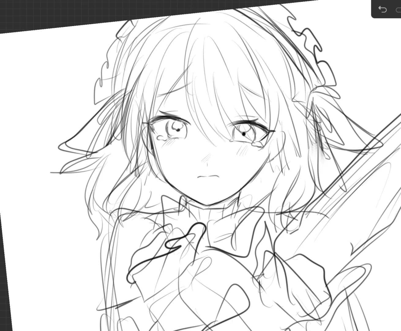 存放狼森花草稿