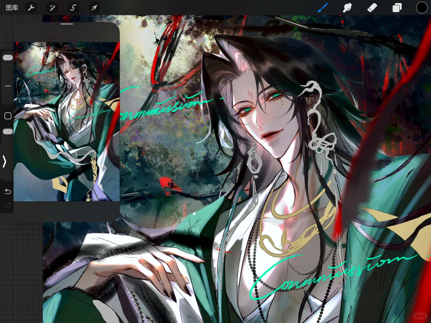 画鬼味这一块/.