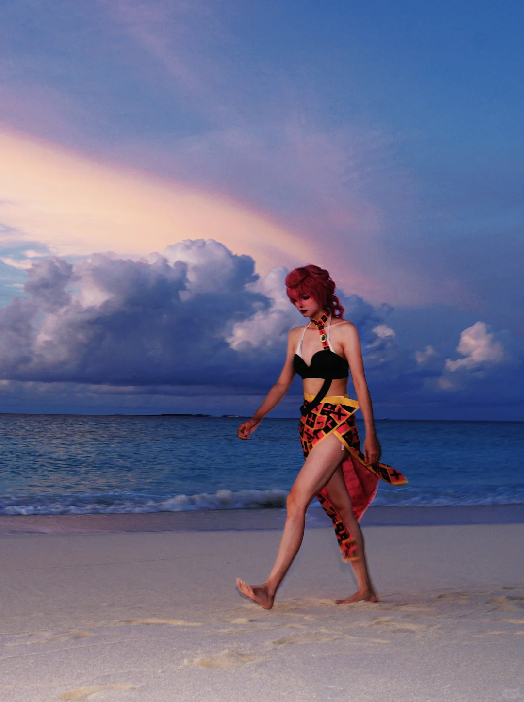 海岛度假的休妹🏖