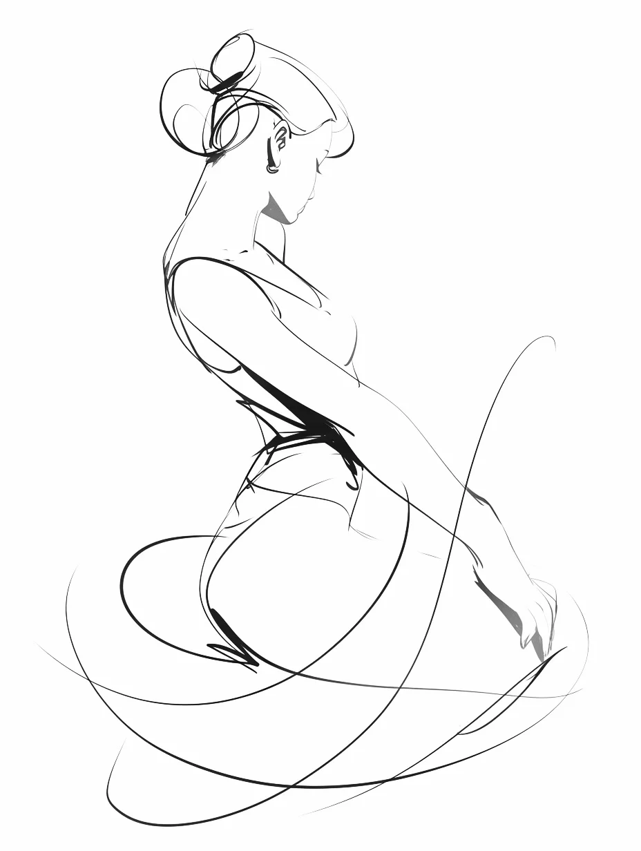 线条之美·舞者［咒语］