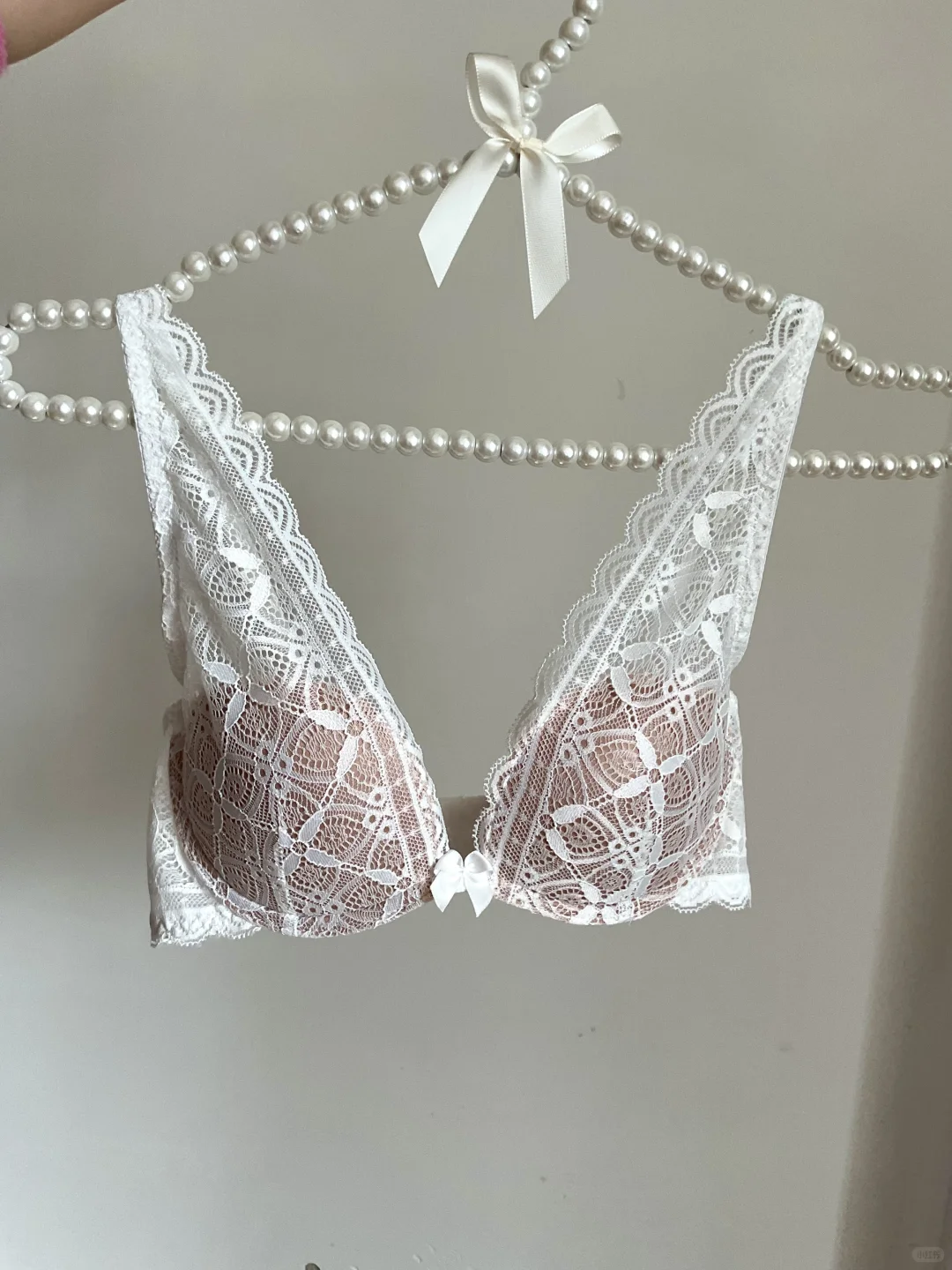 蕾丝美背内衣穿搭！聚拢圆润美女必备！