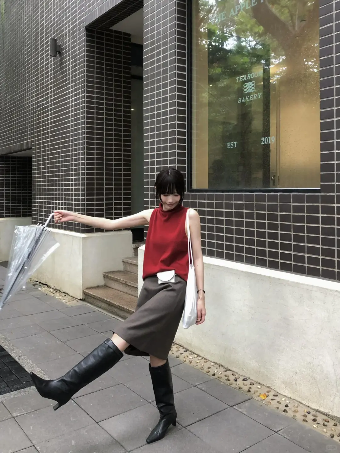 时髦精的“红色尤物”，好瘦、好显白 !