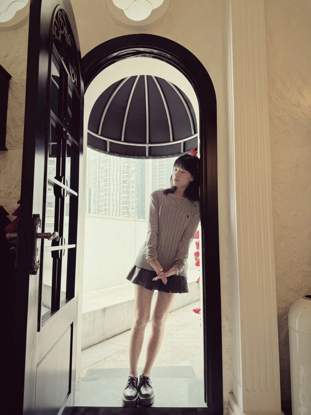 本以为肉丝波点不适合我