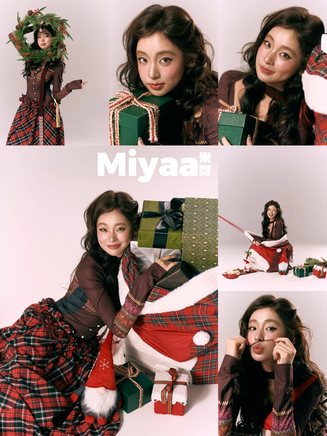 今年秋冬圣诞照怎么拍｜看这16组就够啦～