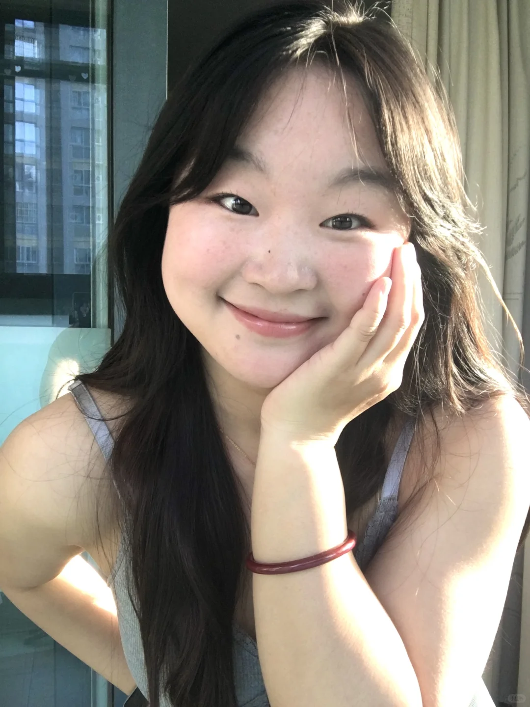 最近吃胖了 好富态好有福气！！