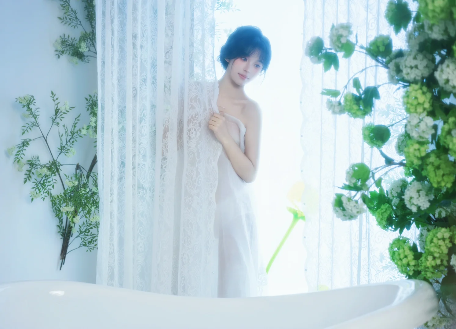 女生总得拍一套美丽的轻私房写真