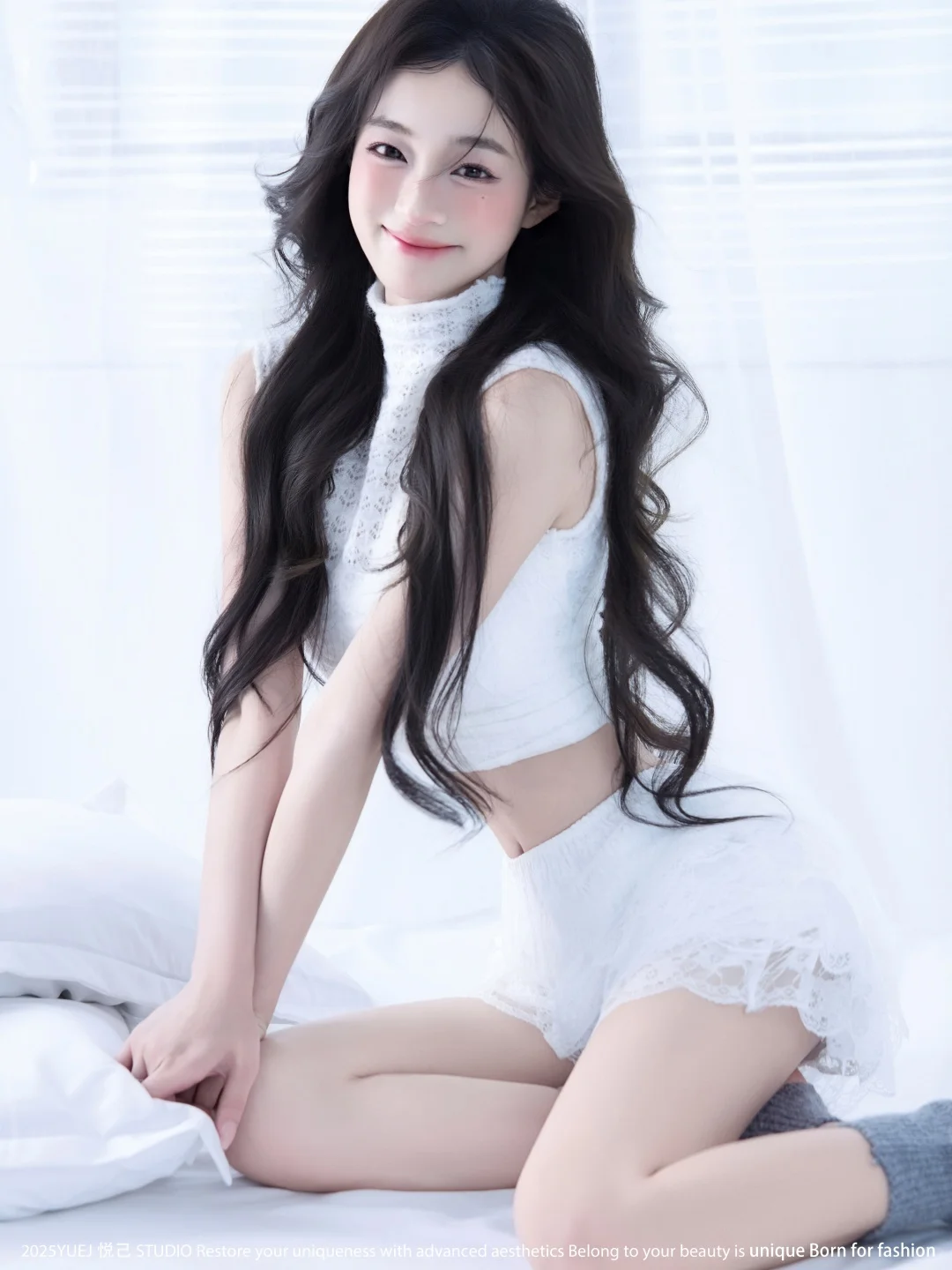 居家纯欲少女🤍氛围拉满的白开水韩系写真