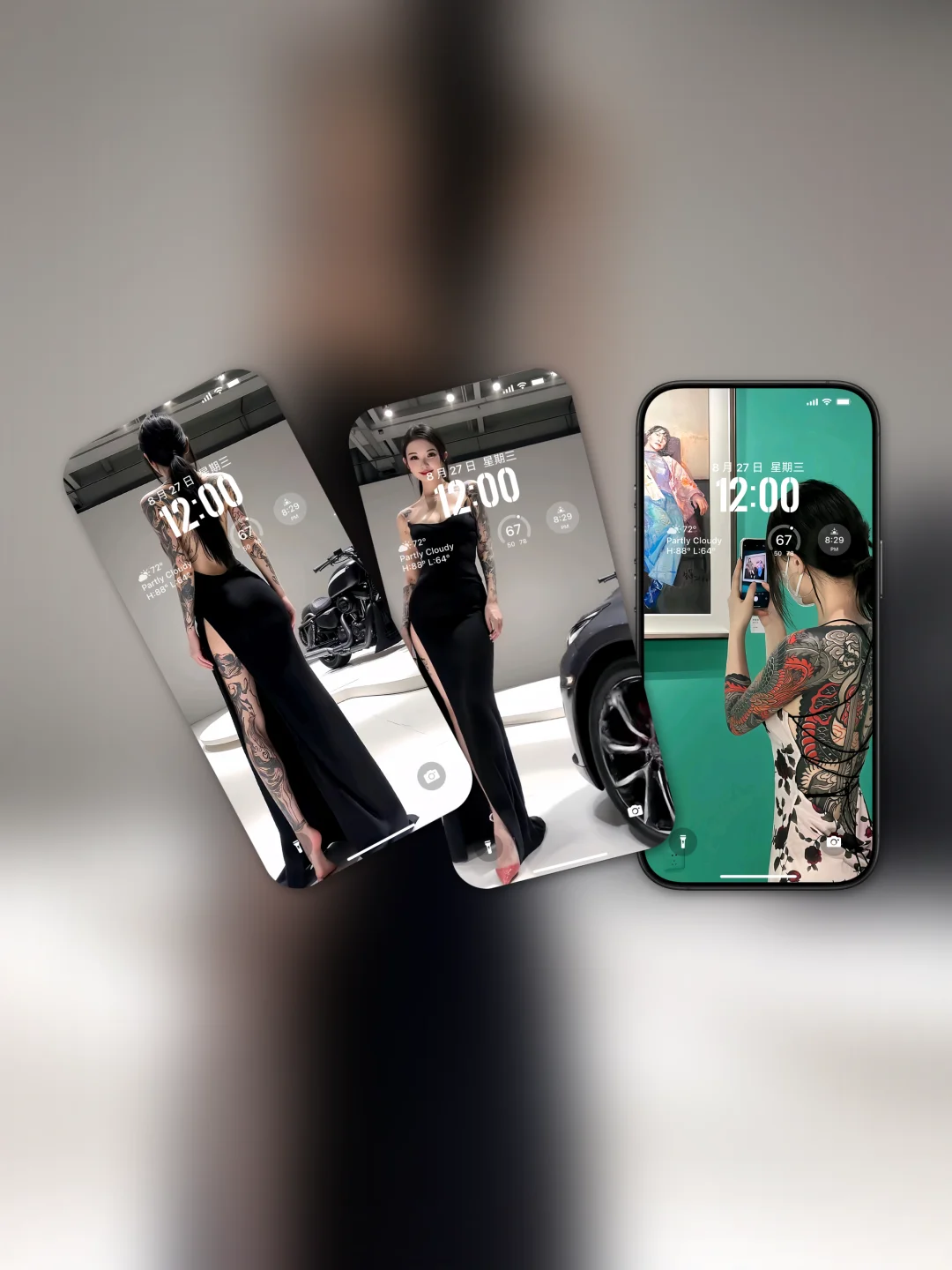 🔥高级感刺青纹身高清锁屏壁纸合集！