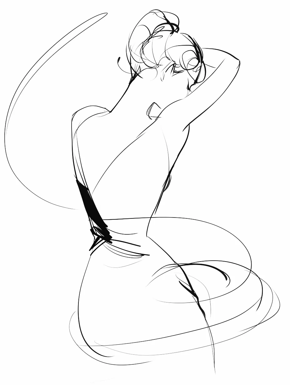 线条之美·舞者［咒语］