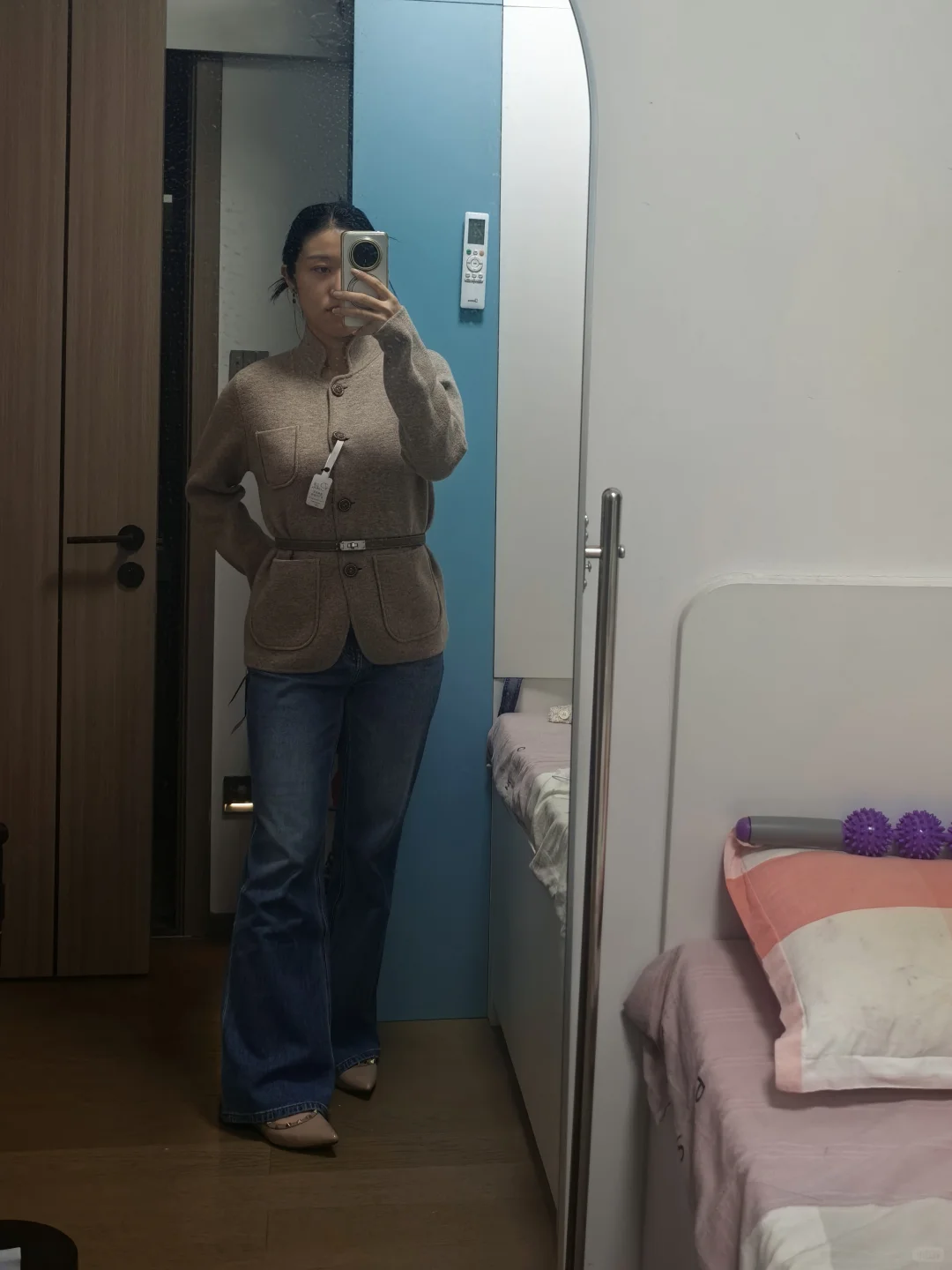 我是霖儿最新测评之老钱风羊毛外套