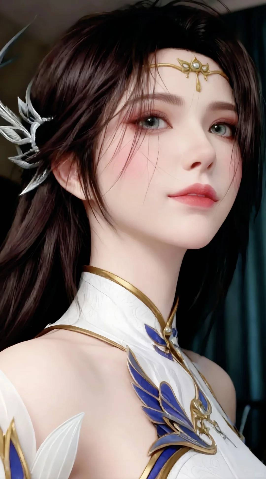 媚眼如丝风韵犹存