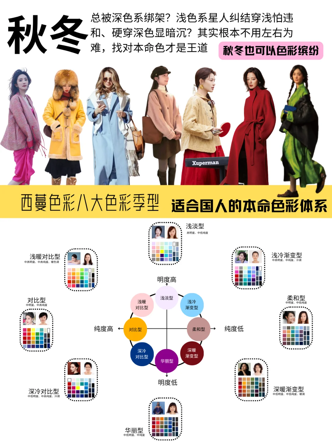 告别深色绑.架！浅色系天菜“秋冬”这么穿！