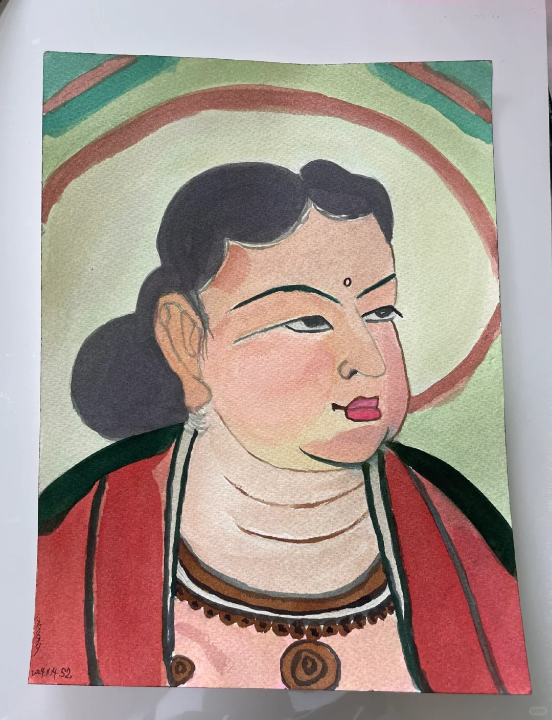 就喜欢这丰腴和淡定的模样。