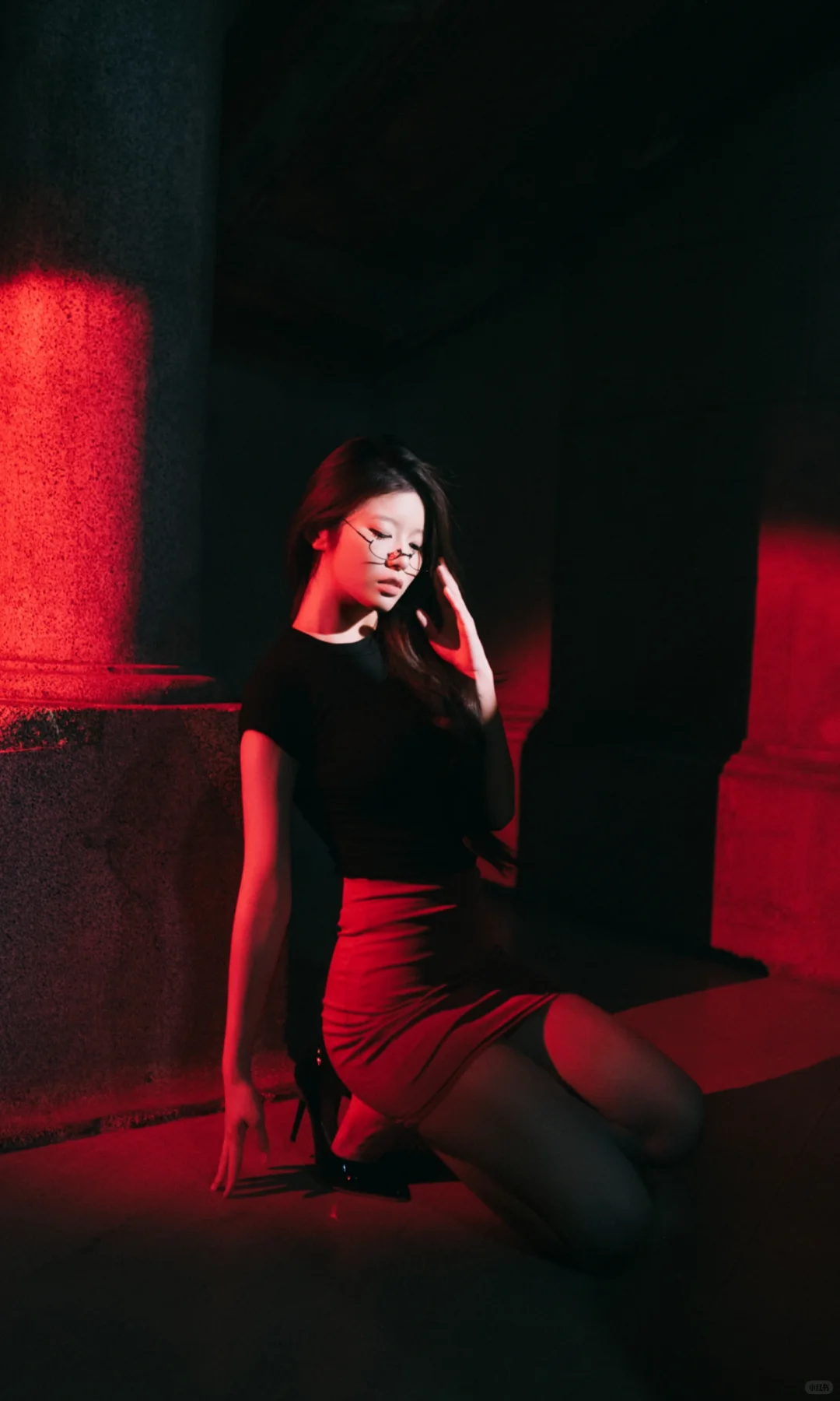 楼梯写真｜御姐范儿拉满！