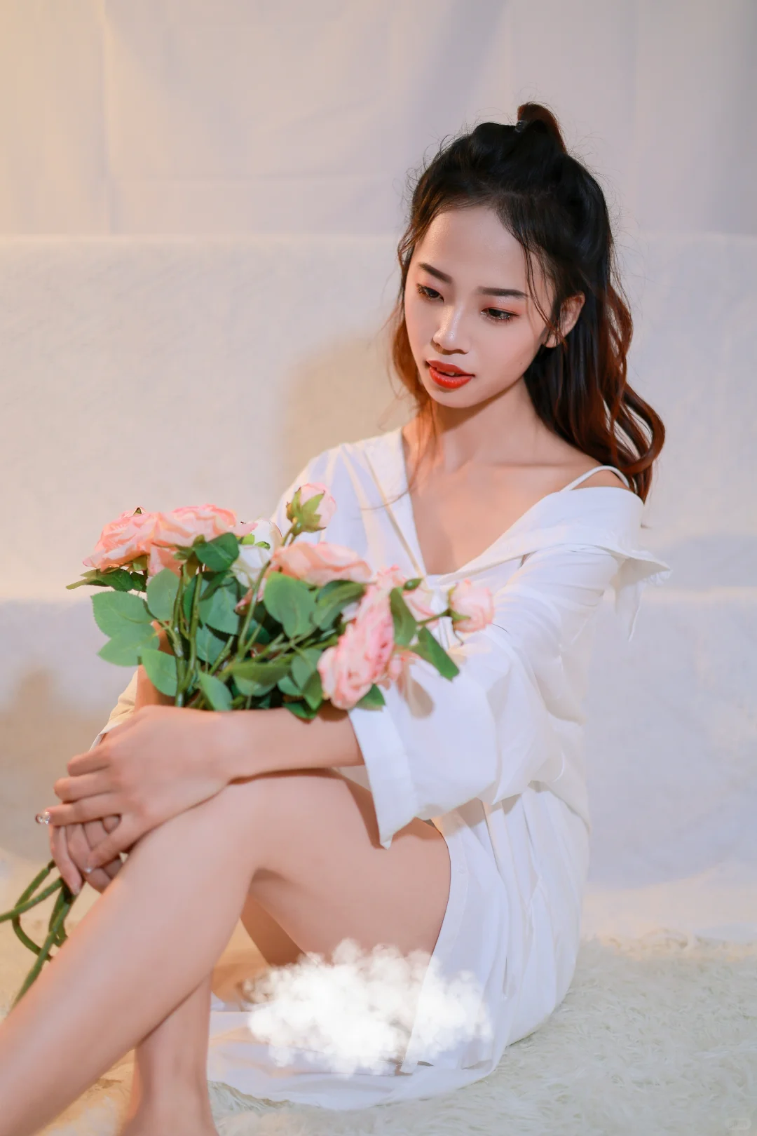 慵懒午后，纯欲风写真