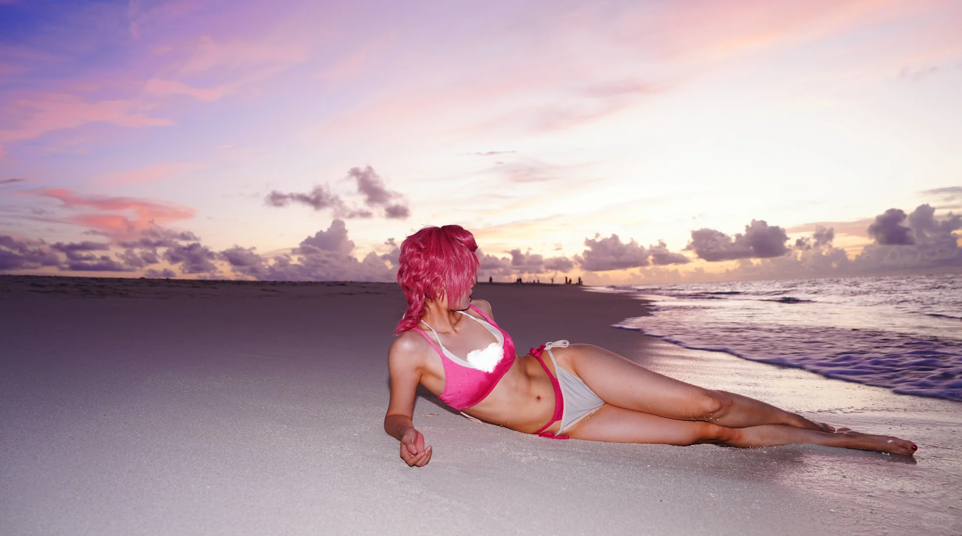 海岛度假的休妹🏖