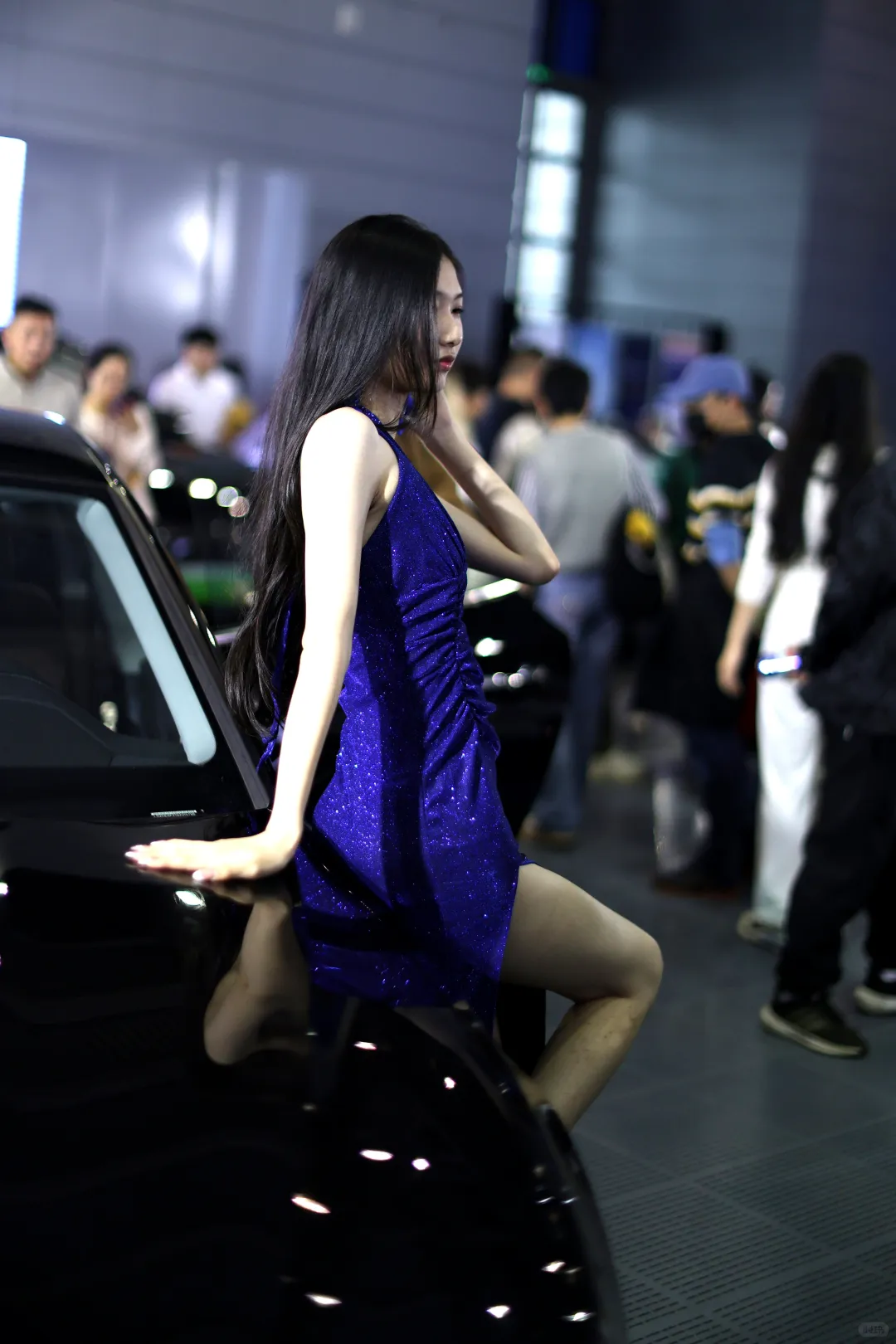 性感冷艳得蓝色妖姬