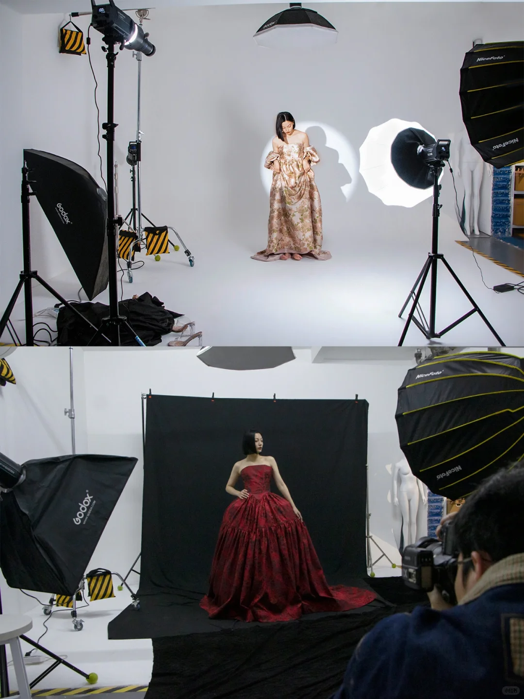 🎥左滑查看拍摄花絮，现场直播精彩幕后