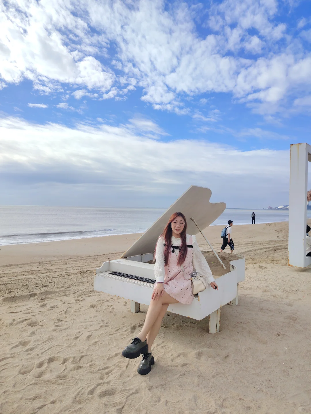 这个海滩真的好适合拍照📷