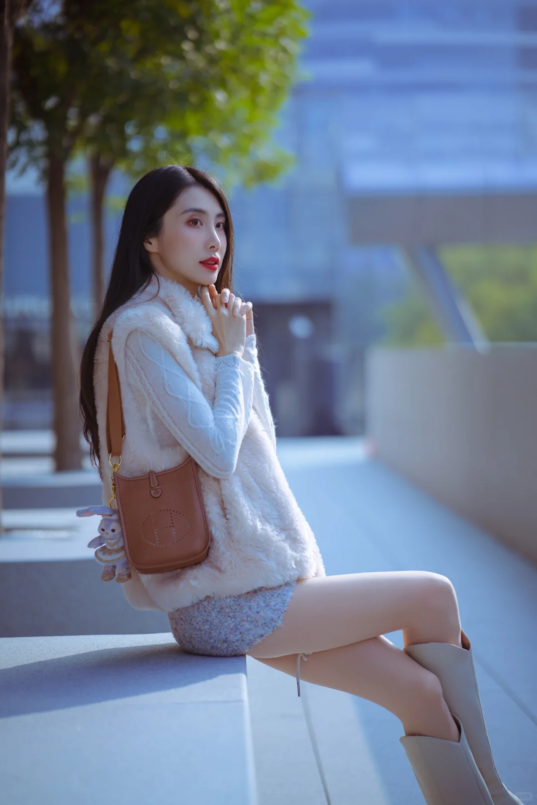 带老婆来三里屯试试新买的镜头