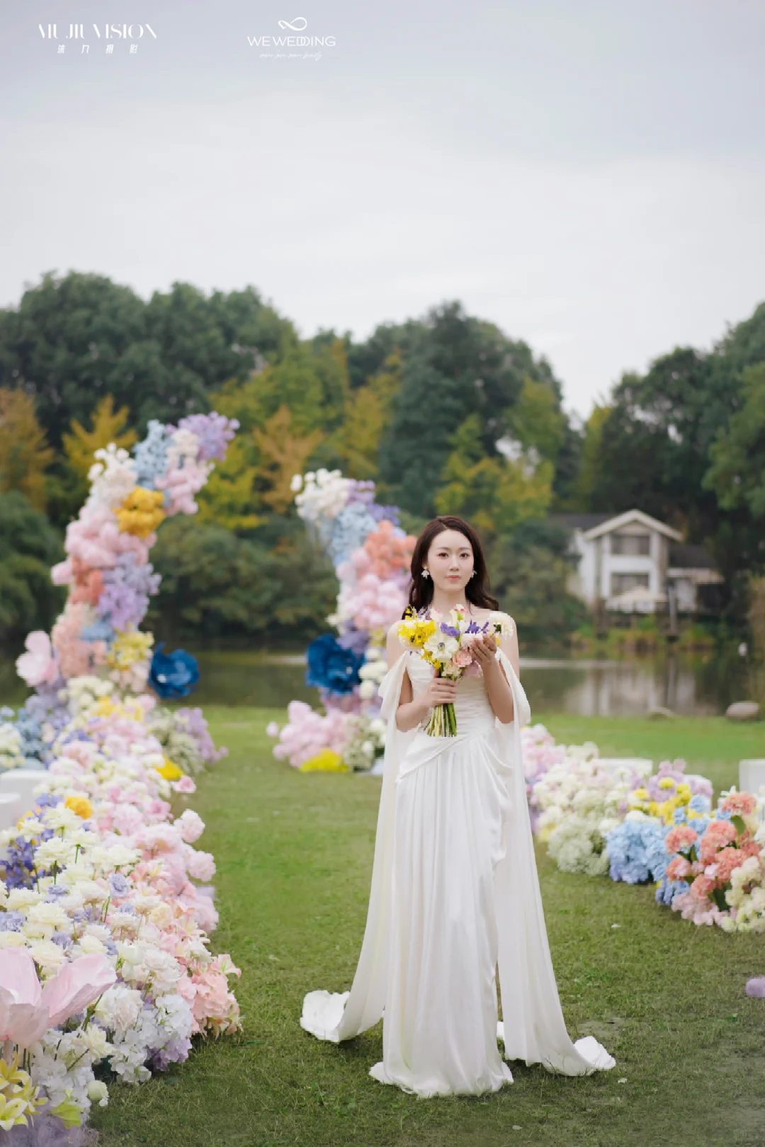 当婚礼布置遇上她，好美啊～～～
