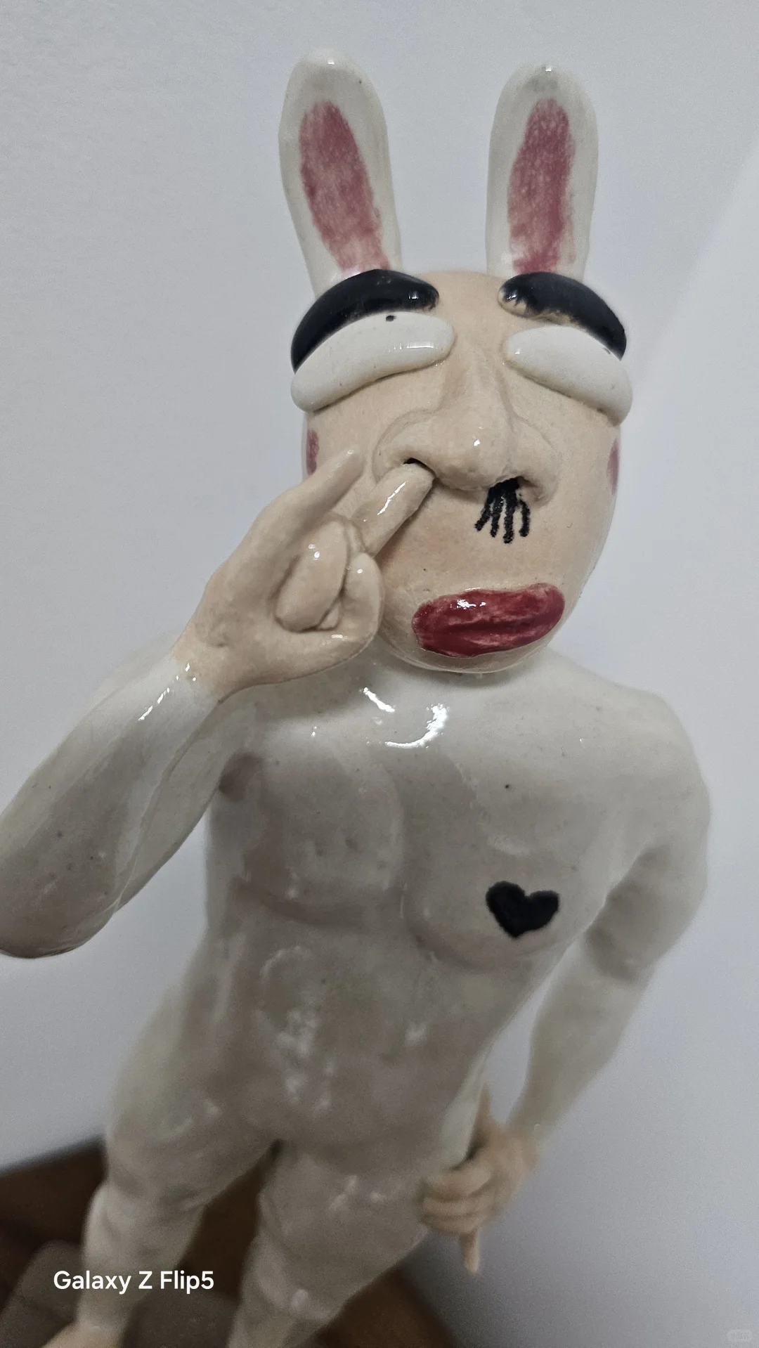 来个有意思的雕塑吧！🐰