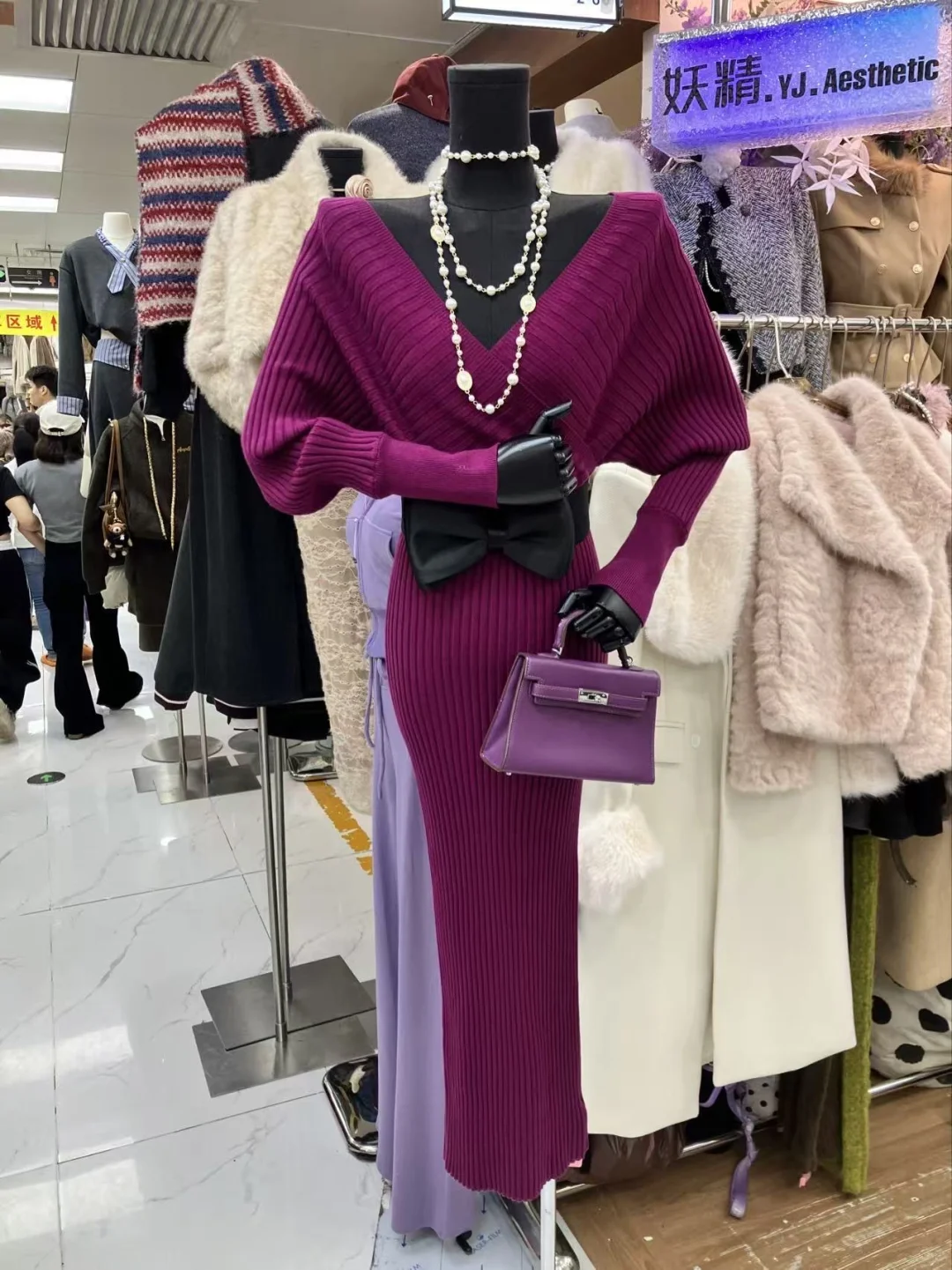 怎么穿都好看的妩媚紫色～