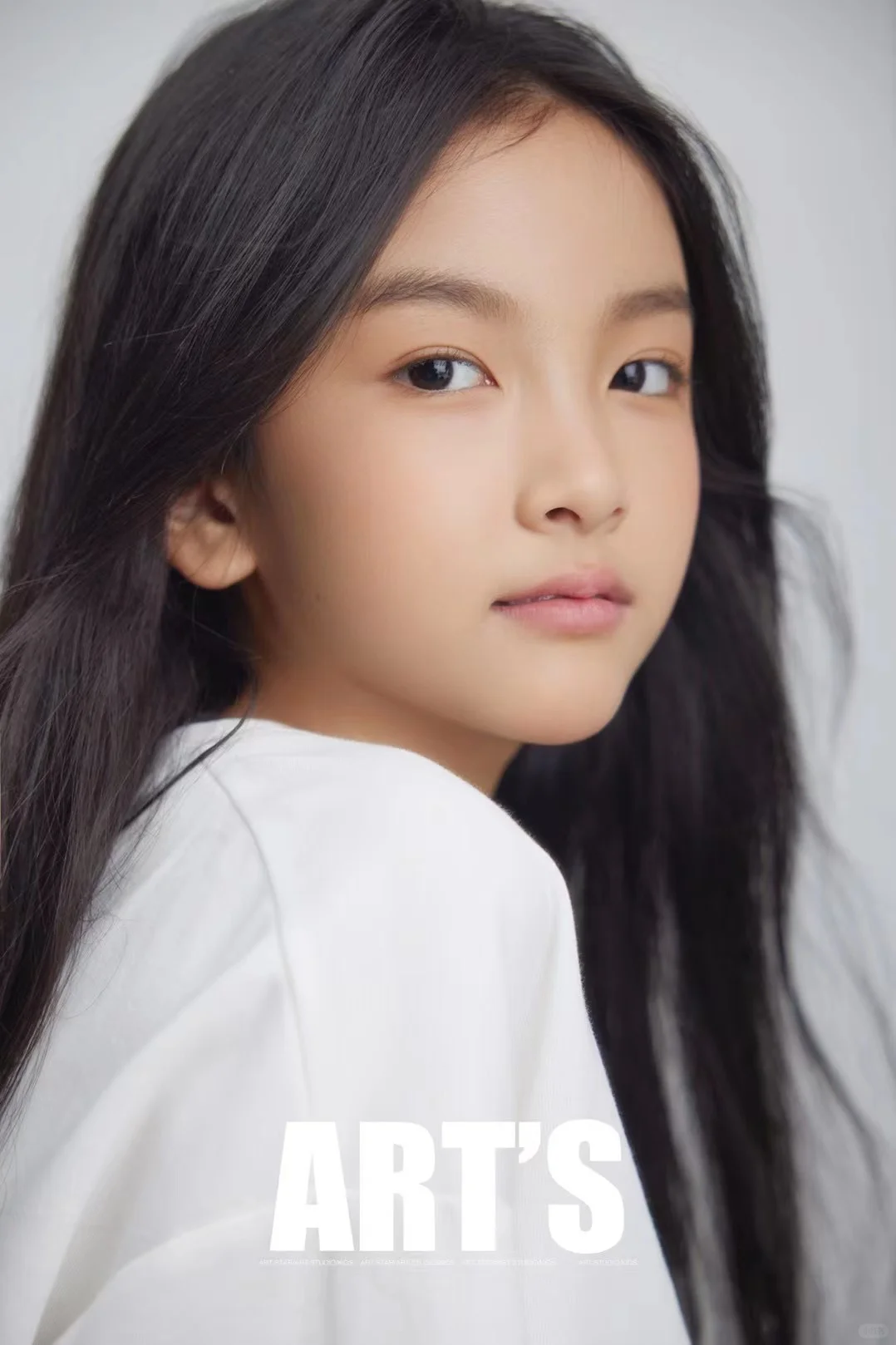 拍了章若楠小时候