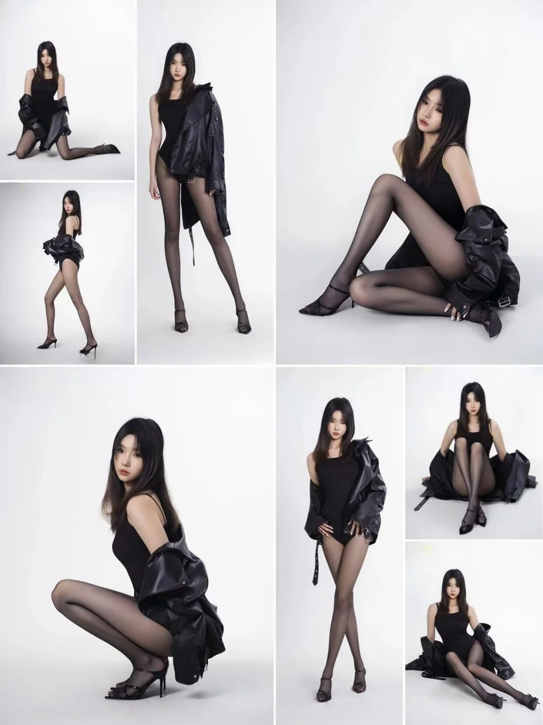 广州 | 性感与高级并存！黑丝长腿御姐写真